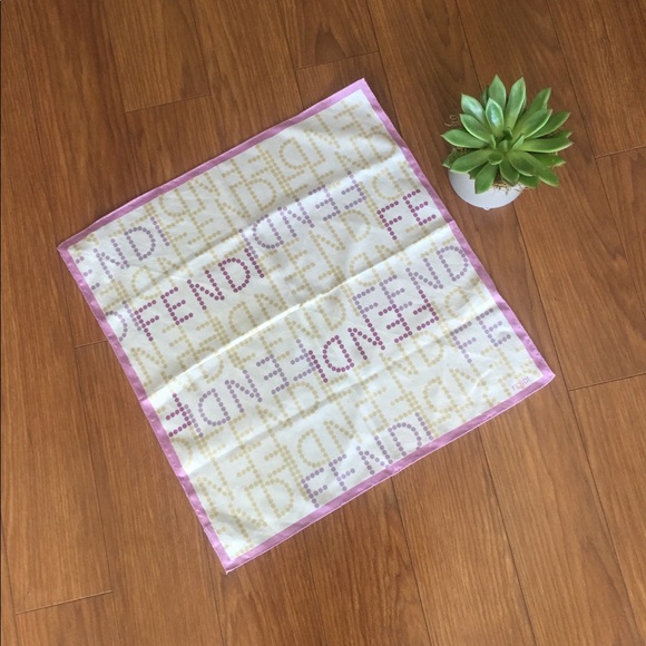FENDI Print Handkerchief - Picture 1 of 6
